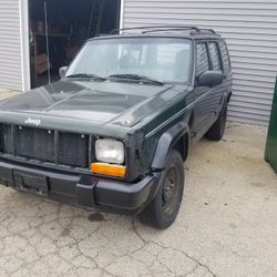 97 98 99 Jeep Cherokee XJ PARTS 00 01 4.0L Dash Hatch Front Diff Axle Transmission 