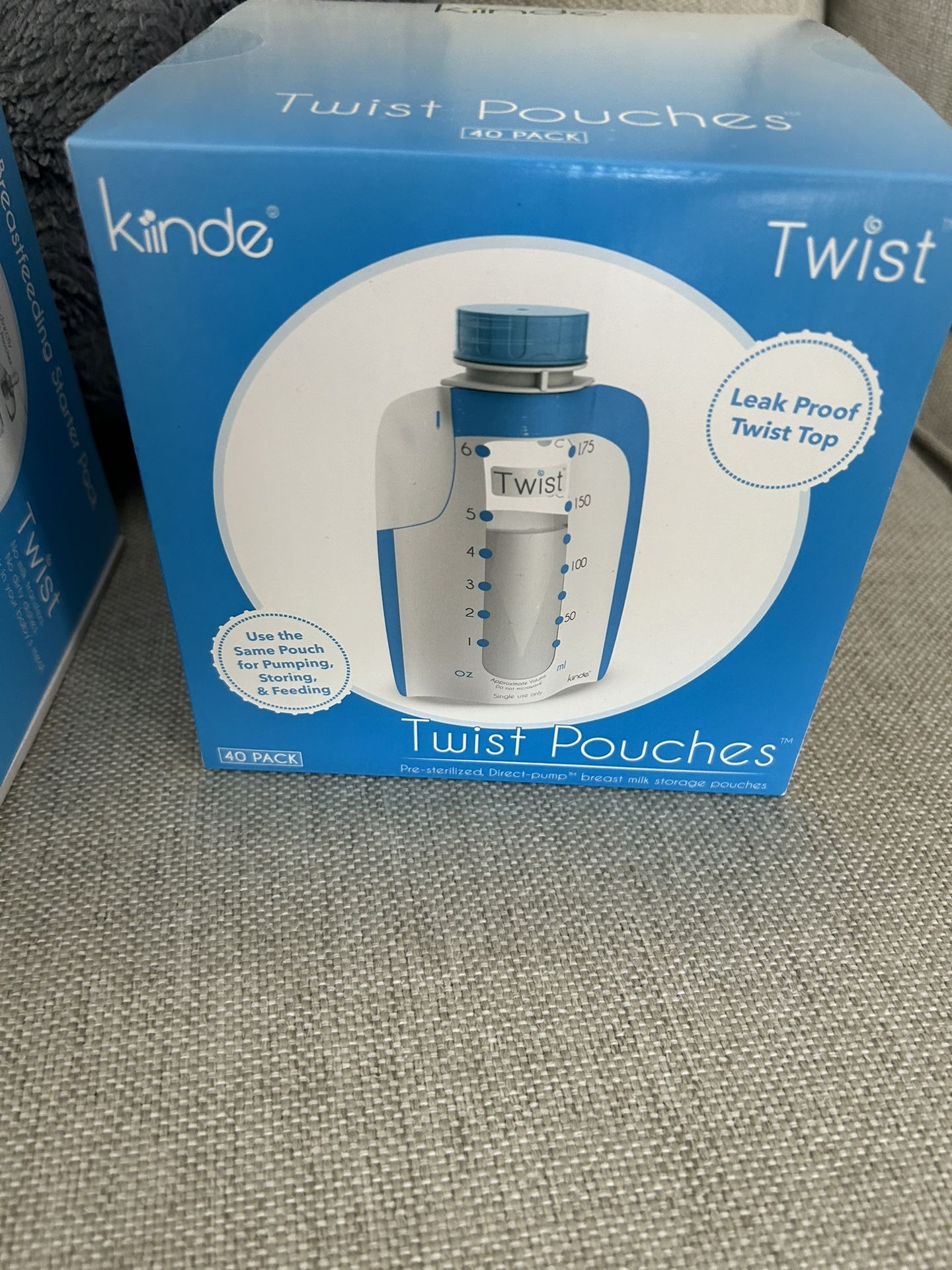 New-40 kiinde 6 Ounce Pouches