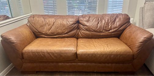 Genuine Leather Sofa