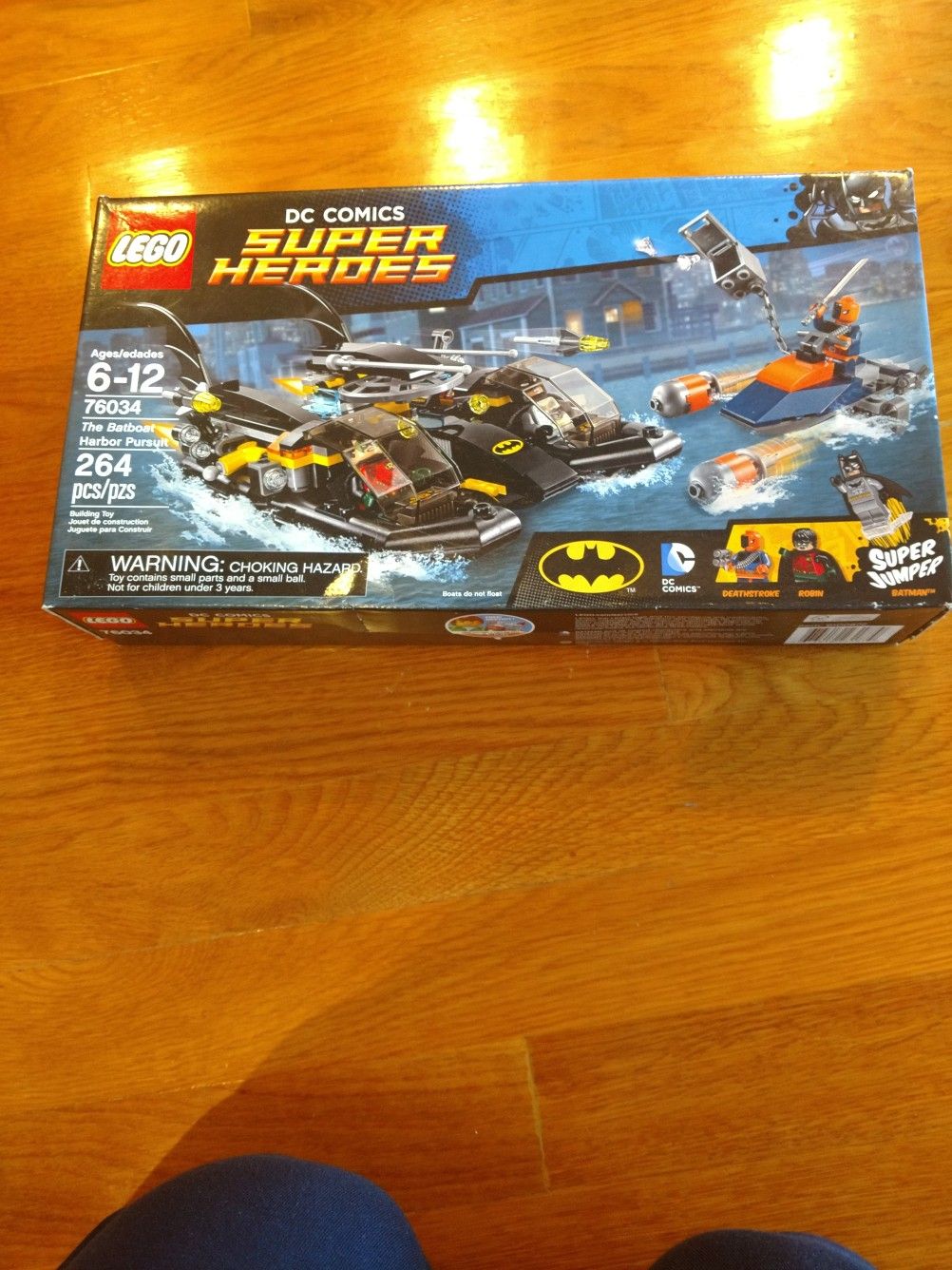Lego The Batboat Harbor Pursuit 76034