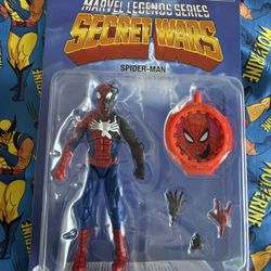 Marvel Legends Secret Wars Spider Man Alien Costume 