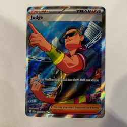 Pokemon Judge - 222/182 - SV10: Destined Rivals (DRI) Trainer - Supporter