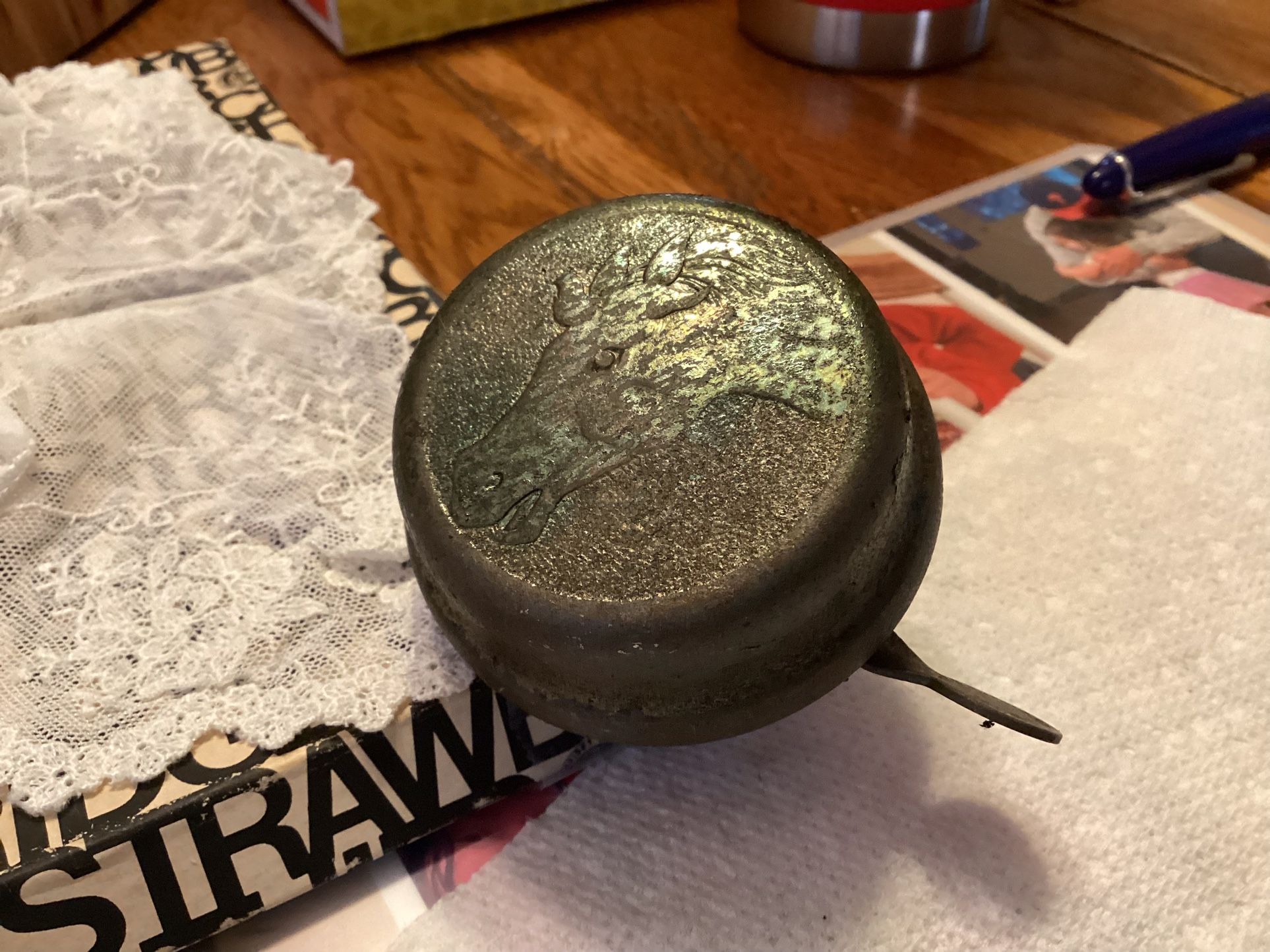 OLD METAL BICYCLE/TRICYCLE BELL-$15