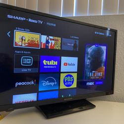 Sharp Roku 24” Smart Tv 