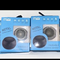 MIni Speaker Drum Type Pairable Portable Wireless Bluetooth Speaker 20 HZ 3W TWS