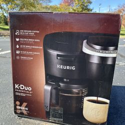 NEW Keurig K-Duo Essentials Coffee Maker – Never Used (Box Damage)