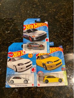 Hot Wheels Honda Civic Lot