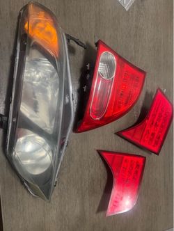 Car Headlight and Tail Light Set