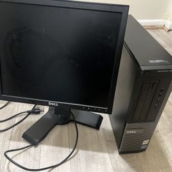 Dell Desktop OptiPlex Intel Core i3 Computer 8GB RAM 500GB HDD  WiFi 19" LCD Monitor Windows 10 PC