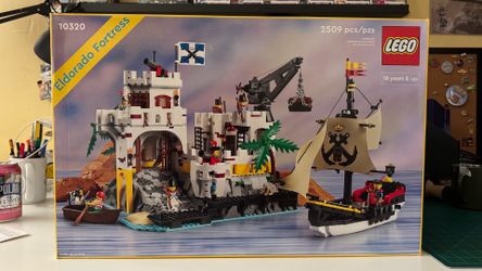 Lego Eldorado Fortress 10320 Sealed New Retired
