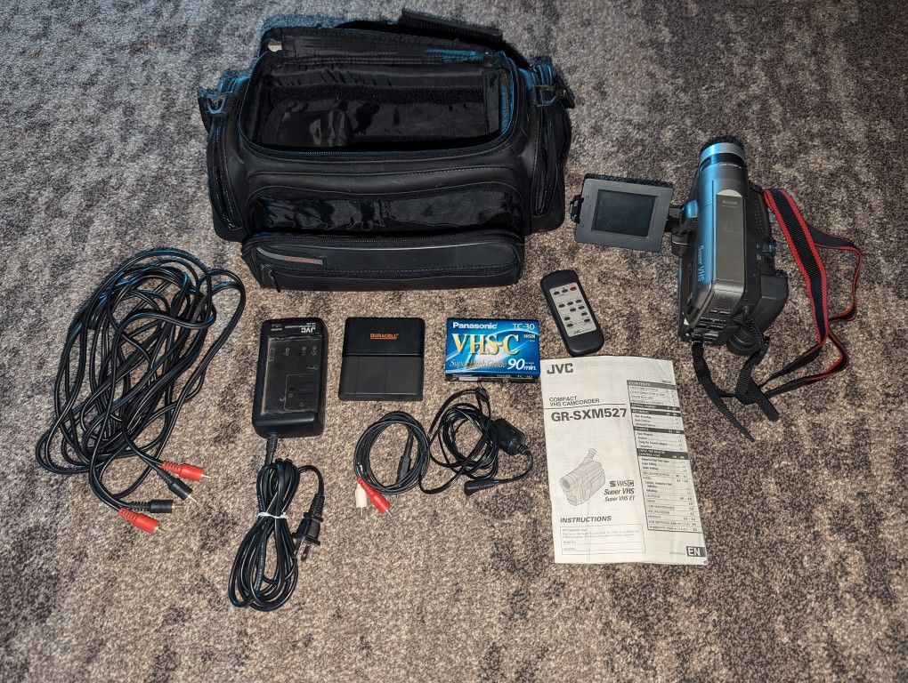 JVC VHS Video Camera