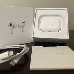 New Sealed Box Genuine OEM Original Apple AirPods Pro w/ Wireless Charging Case