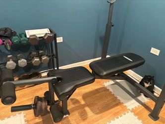 Competitor bench press