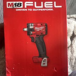 M18 Milwaukee 1/2 Mid Torque Impact Wrench With Friction Ring 