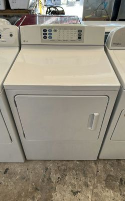 GE White 6.5 cu ft Electric Dryer