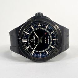 Eterna Royal KonTiki GMT Automatic Black Swiss Watch 7740.43