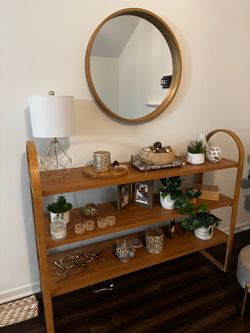 Wood shelf - walnut