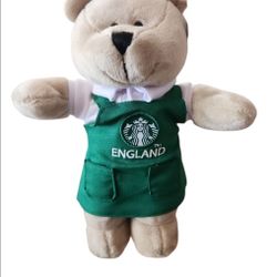Starbucks ENGLAND Bearista Plush New With Tags 