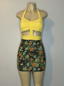 O-ring Cut Dress