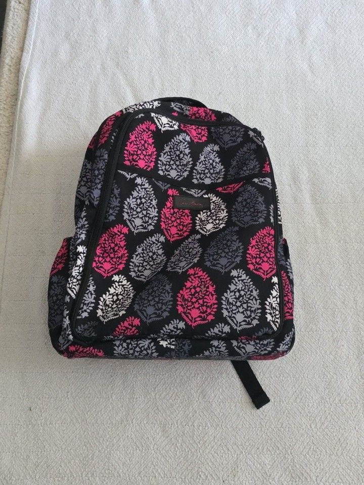 Vera Bradley Essential Large Backpack Floral Pattern Lots Of Pockets