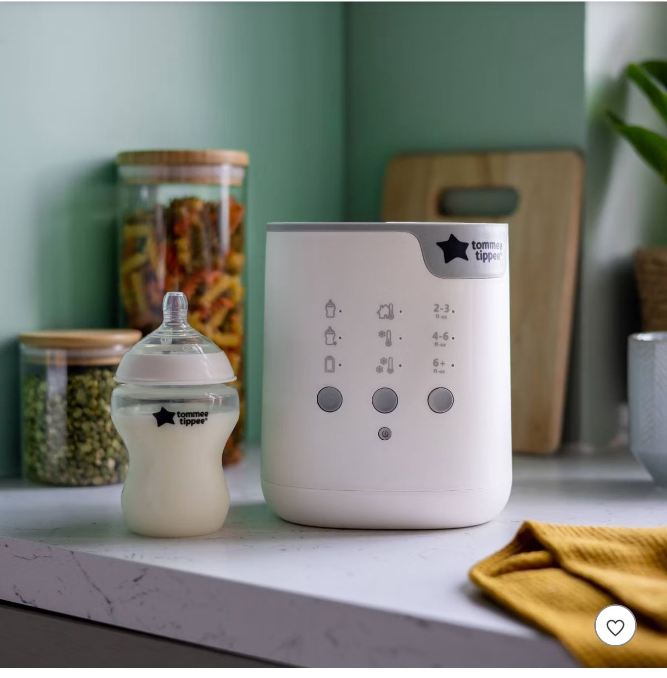 Tommee Tippee 3-in-1 Advanced Electric Bottle and Pouch Warmer