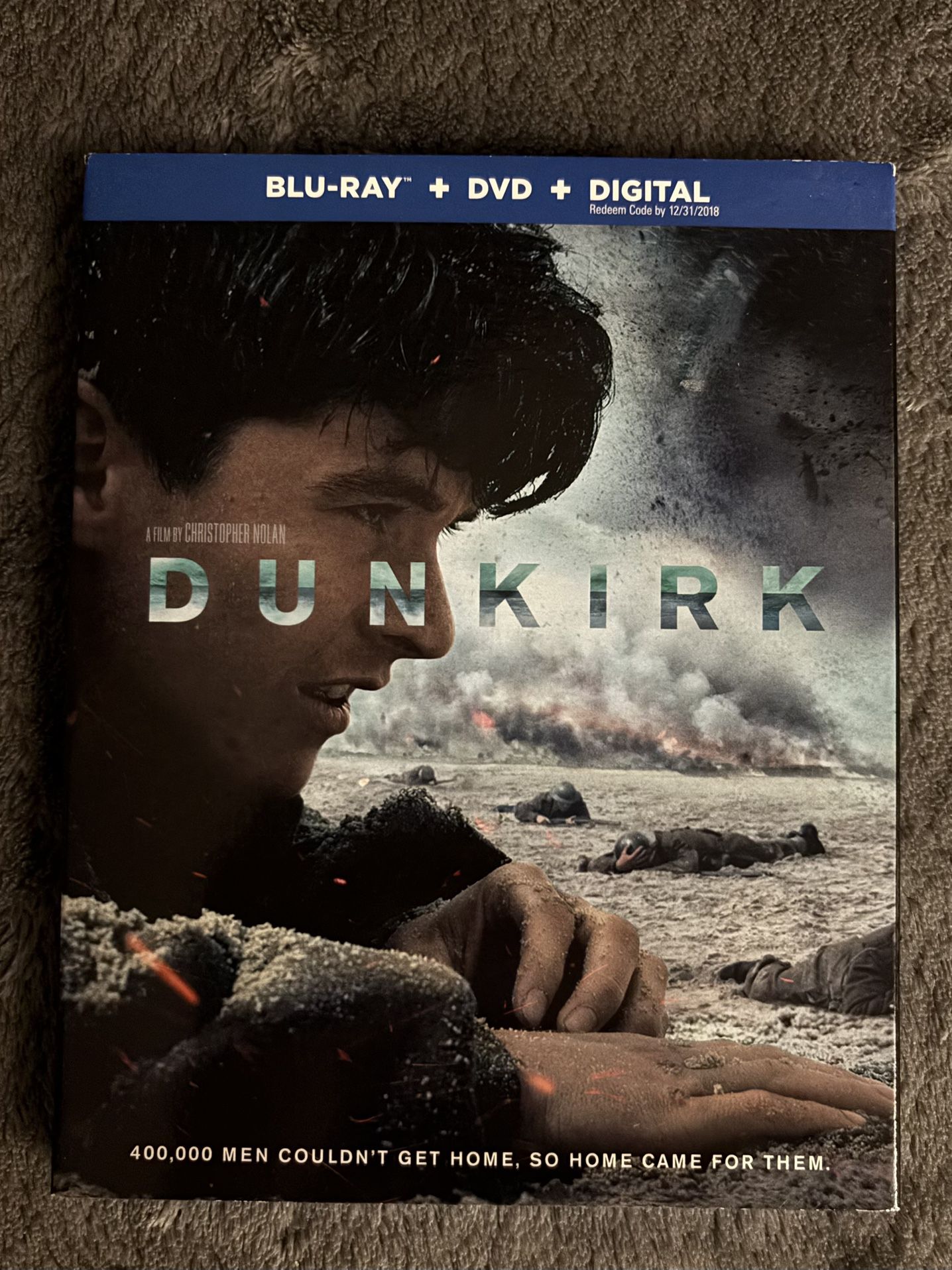 Dunkirk Sealed Blu Ray W/ Slipcover