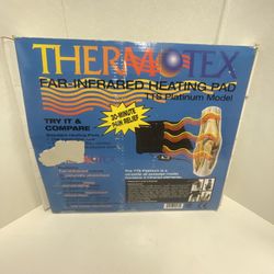 Thermotex Therapy System TTS Infrared Heating Pad Platinum 16”x14” - Brand New