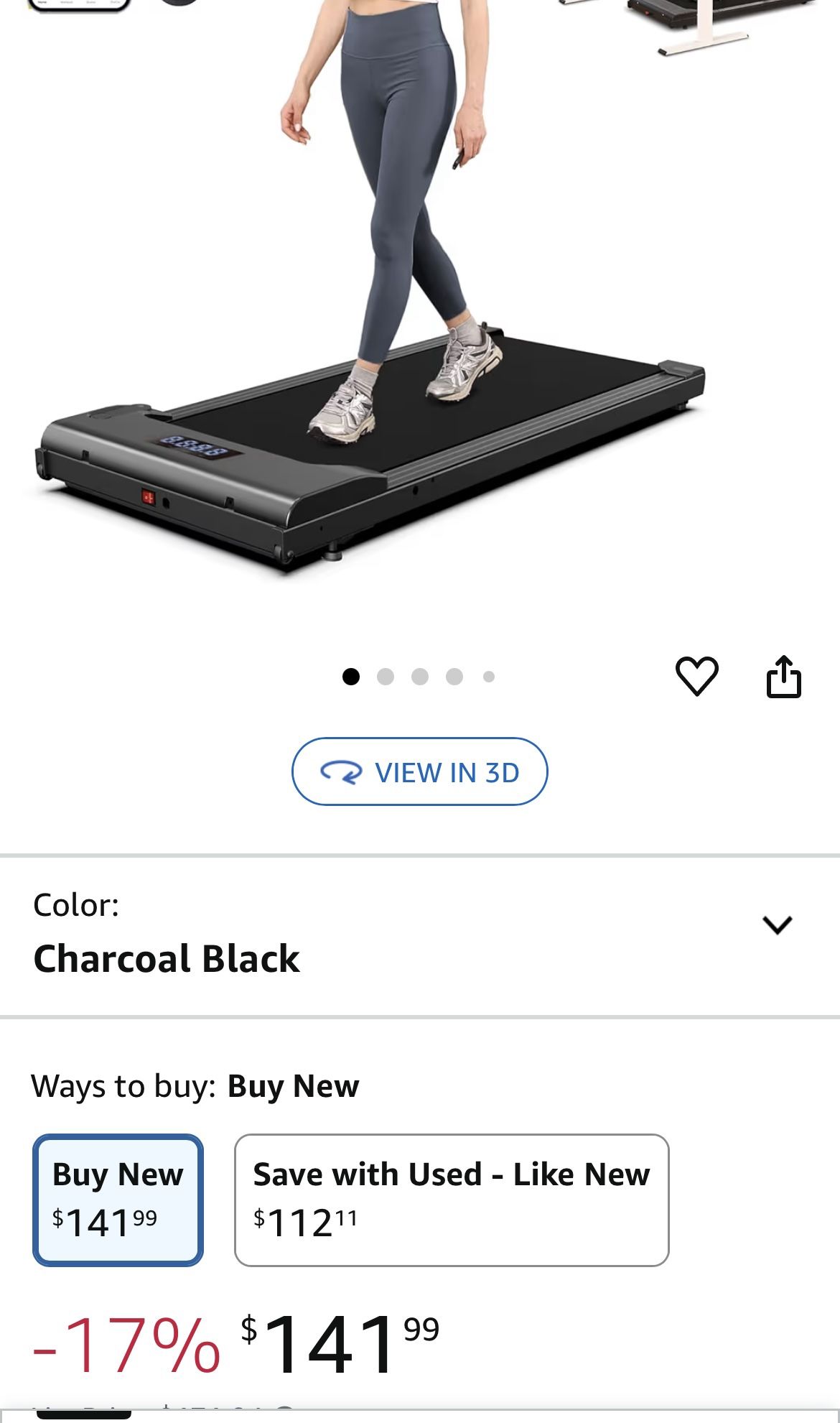 Walking Treadmill Pad And Desk