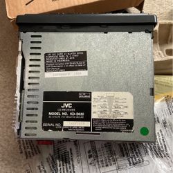 JVC Car Stereo For Sale 