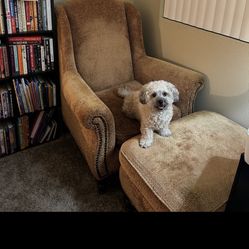 Chair And Ottoman 