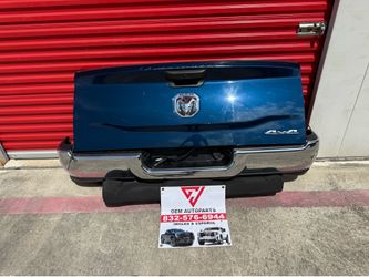 2021 2022 2023 Dodge Ram larime rear back bed tailgate and back chrome Bumper