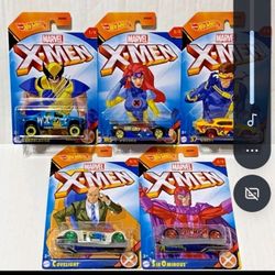 X-Men Series Hot Wheels