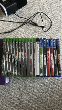Assorted Xbox and PS4 games - $10 EACH