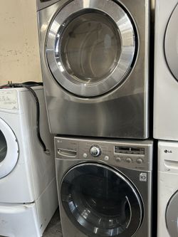 LG Front Load Washer And Dryer Set 