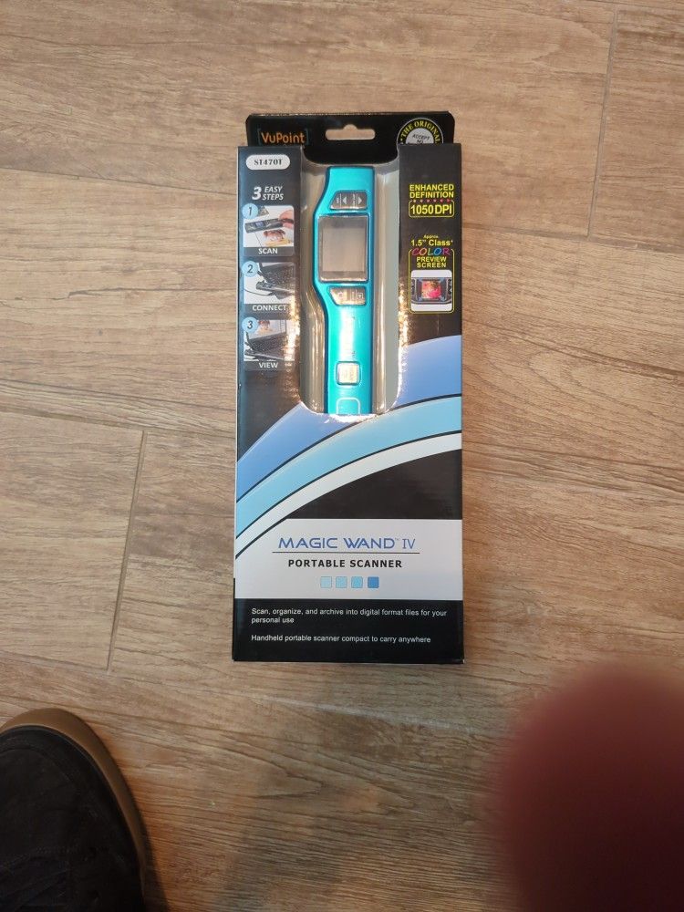 Magic wand 4 Portable scanner