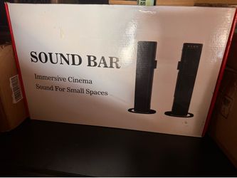 New sound bar