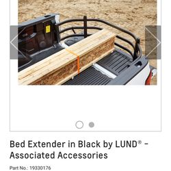 Bed Extender in Black by LUND® - Associated Accessories