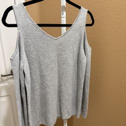 Cute Long Sleeves . Good Condition. $3 Each. Grey And Navy Blue.  Size M 