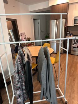 Men’s blazers Made in Italy + women’s jackets + rack stand
