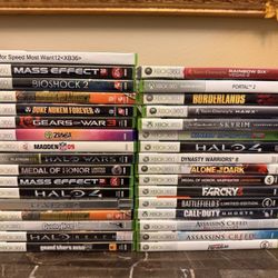 Xbox 360 Games (make Offer)