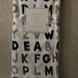 Plush baby blanket - new