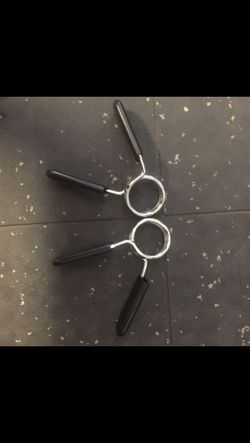 Olympic spring clamps for weights
