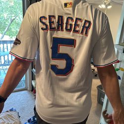 World Series CHAMPS!! Corey Seager #5 Texas Rangers Baseball Jersey ⚾️  Size: small - xxl 