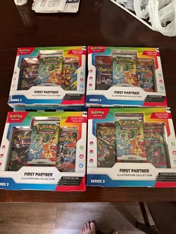 Pokémon TCG First Partner Illustration Collection Series 3 – Sealed Box