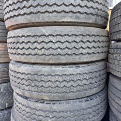 Vendo 245/70/R19.5 Goodyear Las 4 Llantas Por $240 🚀🇺🇸