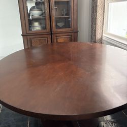 Solid Wood Round Table. Must Sell.