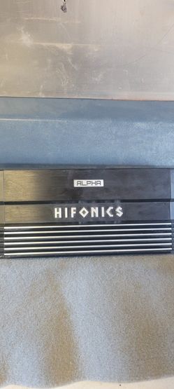 Alpha Hifonics Amplifier