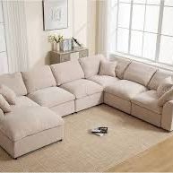 Cloud Sectional Custom Same Day Délivery No Money Down No Credit Need 0% Interest 