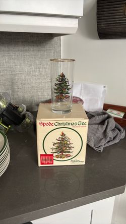 Spode Christmas Highball Glasses