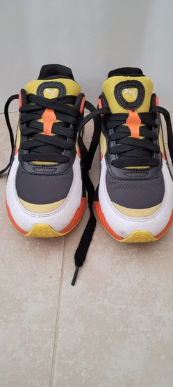 Boys' Puma Wild Rider All Leather Sneakers